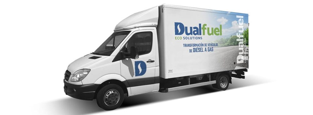 Camión taller Dual fuel
